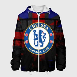 Куртка с капюшоном мужская Chelsea, цвет: 3D-белый