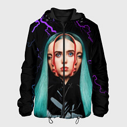 Куртка с капюшоном мужская BILLIE EILISH, цвет: 3D-черный