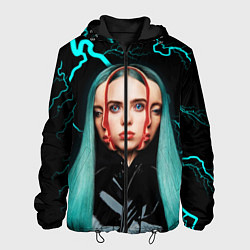 Куртка с капюшоном мужская BILLIE EILISH, цвет: 3D-черный