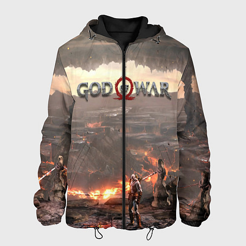 Мужская куртка GOD OF WAR / 3D-Черный – фото 1
