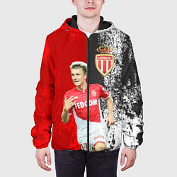 Куртка с капюшоном мужская Головин, цвет: 3D-черный — фото 2