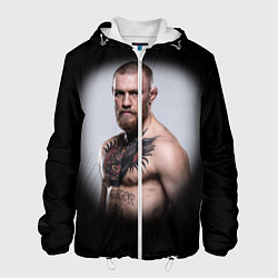 Куртка с капюшоном мужская Conor McGregor, цвет: 3D-белый