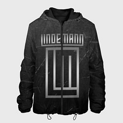 Куртка с капюшоном мужская LINDEMANN, цвет: 3D-черный