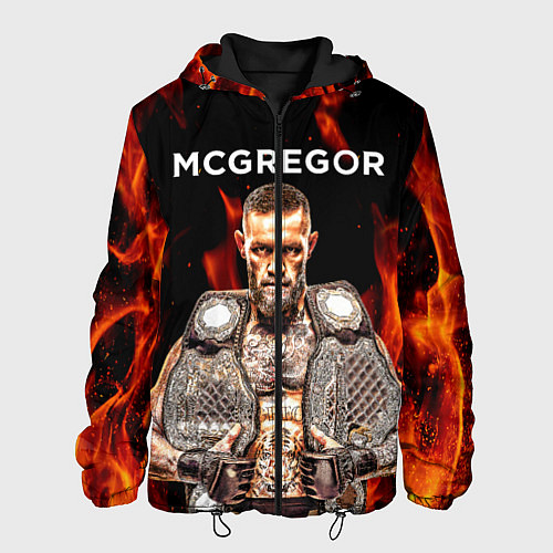 Мужская куртка CONOR McGREGOR / 3D-Черный – фото 1