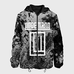 Куртка с капюшоном мужская LINDEMANN, цвет: 3D-черный