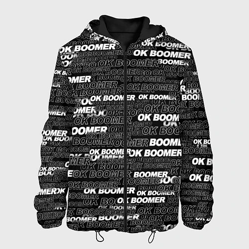 Мужская куртка OK BOOMER / 3D-Черный – фото 1