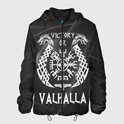 Куртка с капюшоном мужская Valhalla, цвет: 3D-черный