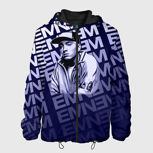 Мужская куртка Eminem / 3D-Черный – фото 1