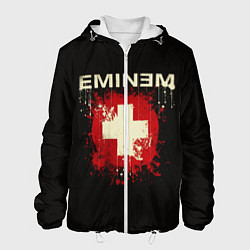 Куртка с капюшоном мужская EMINEM, цвет: 3D-белый