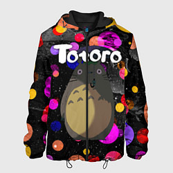 Куртка с капюшоном мужская Totoro, цвет: 3D-черный