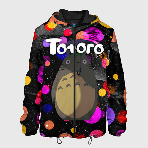 Мужская куртка Totoro / 3D-Черный – фото 1