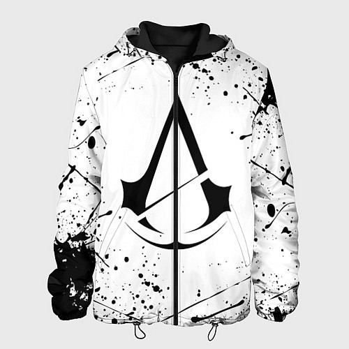 Мужская куртка ASSASSINS CREED / 3D-Черный – фото 1