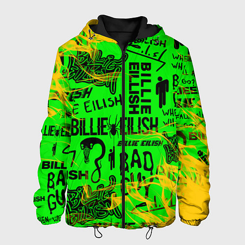 Мужская куртка BILLIE EILISH / 3D-Черный – фото 1