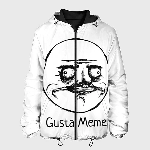 Мужская куртка Gusta Meme / 3D-Черный – фото 1