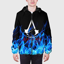 Куртка с капюшоном мужская Assassin??s Creed, цвет: 3D-черный — фото 2