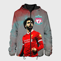 Куртка с капюшоном мужская Mohamed Salah, цвет: 3D-черный