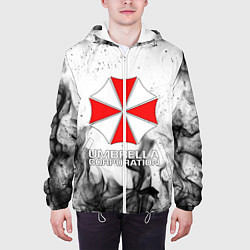 Куртка с капюшоном мужская UMBRELLA CORP, цвет: 3D-белый — фото 2