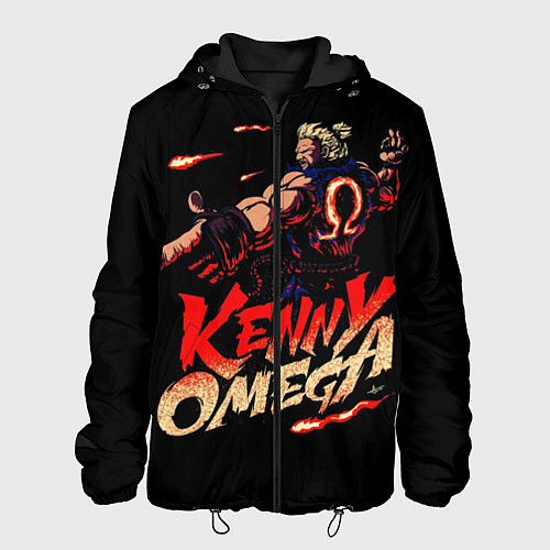 Мужская куртка Kenny Omega Street Fighter / 3D-Черный – фото 1