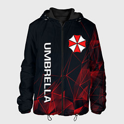 Куртка с капюшоном мужская UMBRELLA CORP, цвет: 3D-черный