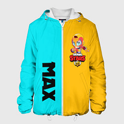 Куртка с капюшоном мужская BRAWL STARS MAX, цвет: 3D-белый