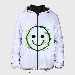 Куртка с капюшоном мужская Smile, цвет: 3D-черный
