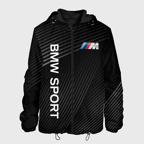 Мужская куртка BMW / 3D-Черный – фото 1