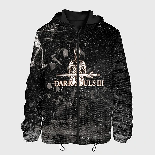 Мужская куртка DARK SOULS / 3D-Черный – фото 1