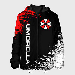 Куртка с капюшоном мужская UMBRELLA CORPORATION, цвет: 3D-черный