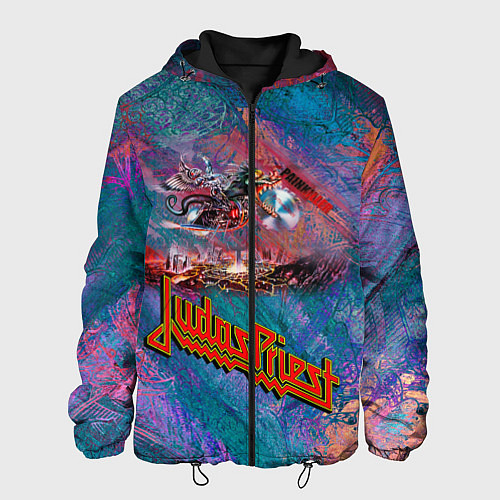 Мужская куртка Judas Priest / 3D-Черный – фото 1