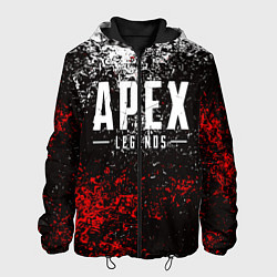 Куртка с капюшоном мужская APEX LEGENDS, цвет: 3D-черный