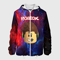 Куртка с капюшоном мужская ROBLOX, цвет: 3D-белый