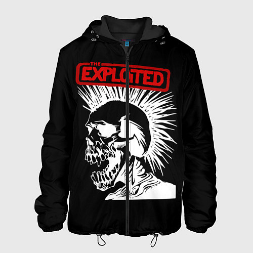 Мужская куртка The Exploited / 3D-Черный – фото 1