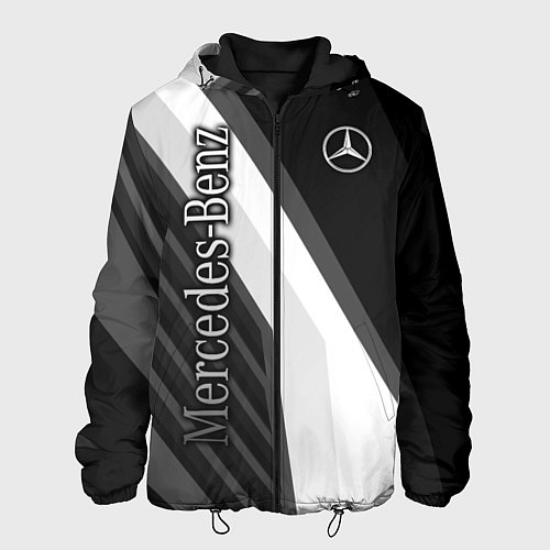 Мужская куртка Mercedes-Benz / 3D-Черный – фото 1
