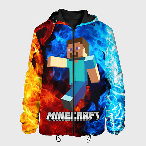 Мужская куртка MINECRAFT / 3D-Черный – фото 1