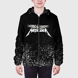 Куртка с капюшоном мужская Металлика Metallica, цвет: 3D-черный — фото 2