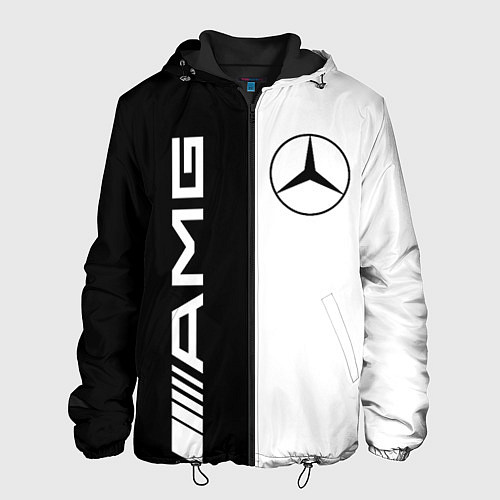 Мужская куртка MERCEDES AMG / 3D-Черный – фото 1