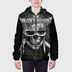 Куртка с капюшоном мужская Iron Maiden цвета 3D-черный — фото 2