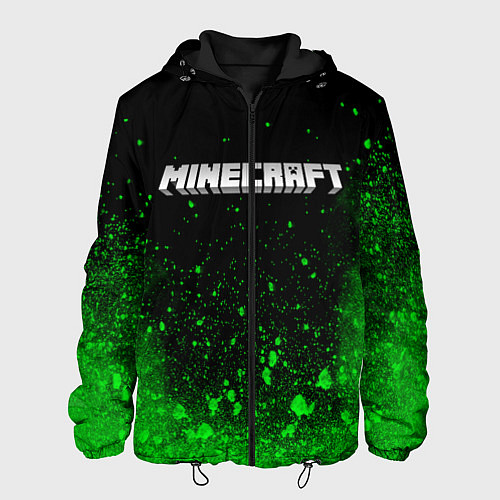Мужская куртка MINECRAFT / 3D-Черный – фото 1