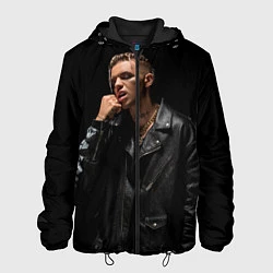 Куртка с капюшоном мужская Элджей, цвет: 3D-черный