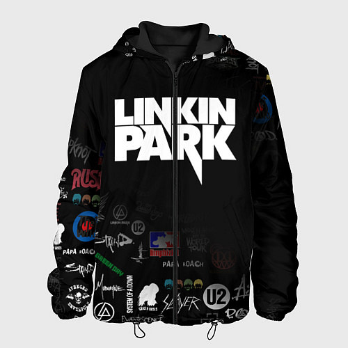 Мужская куртка LINKIN PARK / 3D-Черный – фото 1