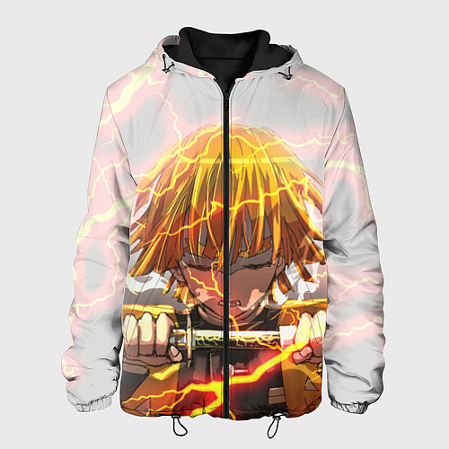 Мужская куртка KIMETSU NO YAIBA / 3D-Черный – фото 1