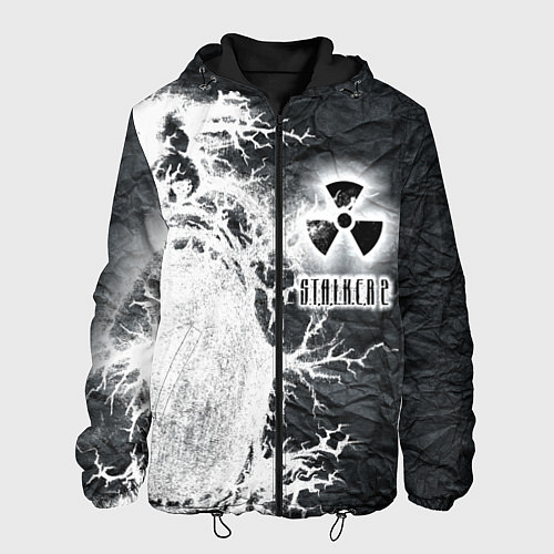 Мужская куртка Сталкер / 3D-Черный – фото 1