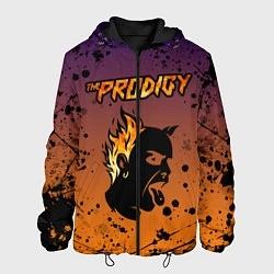 Куртка с капюшоном мужская THE PRODIGY, цвет: 3D-черный