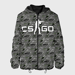 Куртка с капюшоном мужская CS GO, цвет: 3D-черный