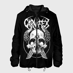 Куртка с капюшоном мужская Carnifex, цвет: 3D-черный