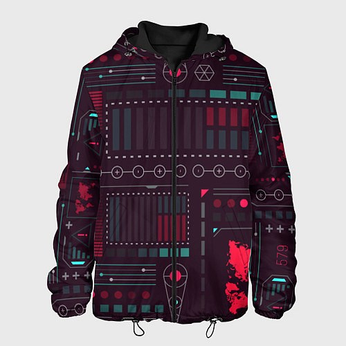 Мужская куртка Cyber / 3D-Черный – фото 1
