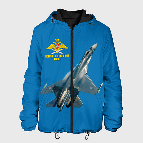 Мужская куртка ВВС / 3D-Черный – фото 1