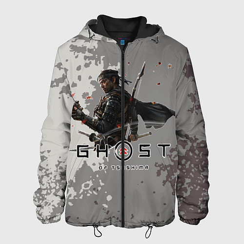 Мужская куртка Ghost of Tsushima / 3D-Черный – фото 1