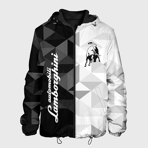 Мужская куртка Lamborghini / 3D-Черный – фото 1