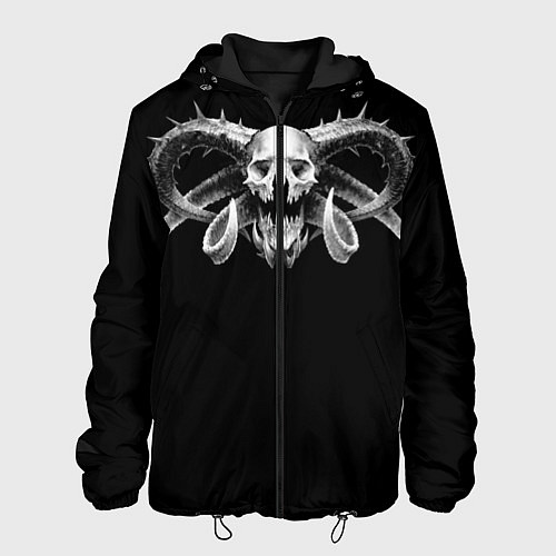 Мужская куртка Сатана / 3D-Черный – фото 1